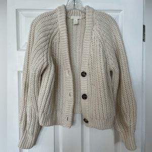 H&M Draped Sleeve Cardigan